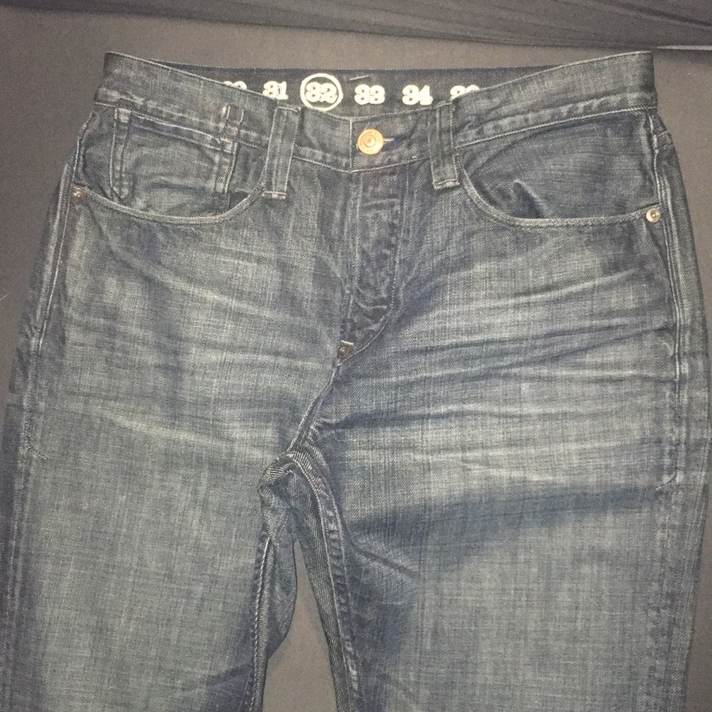 The Earnest Sewn Mens Premium denim.